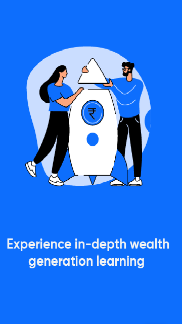 App screenshot showing learning dashboard